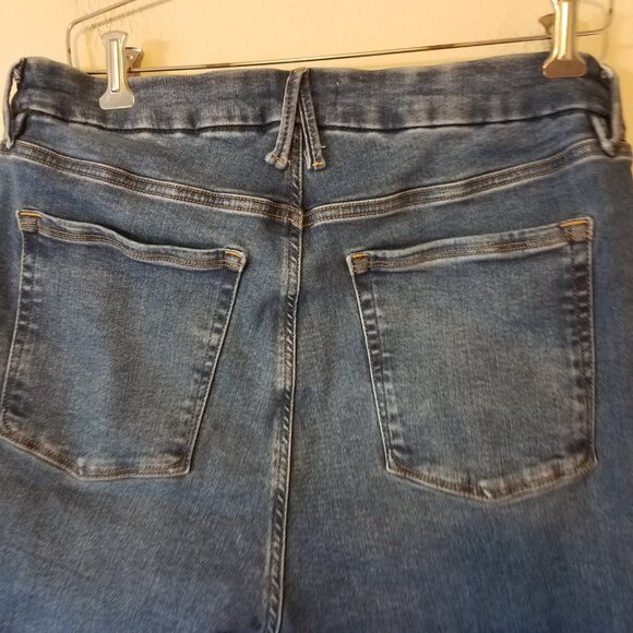 Good American Jeans Power Stretch Pull-On Skinny Denim Women's 5 GLV478T - Picture 7 of 10